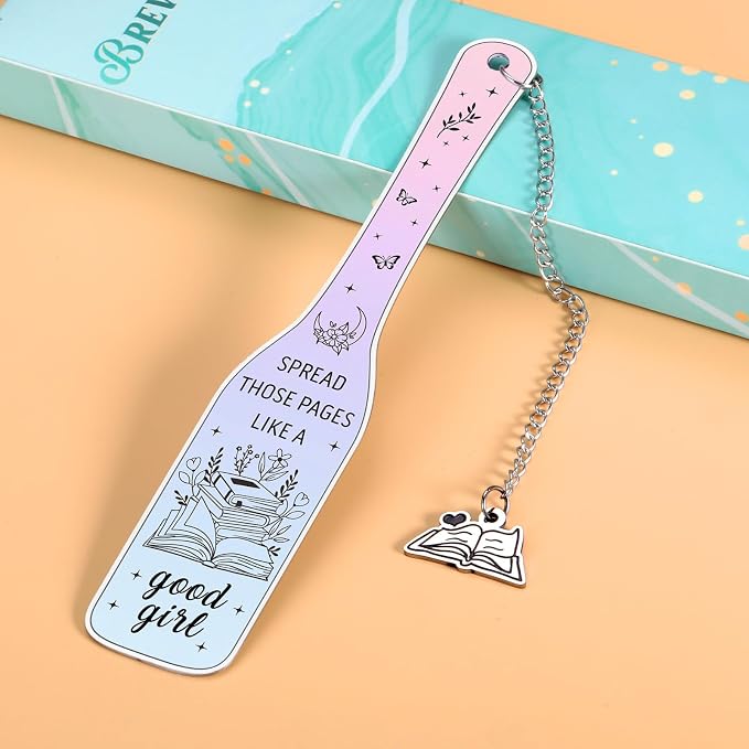 Funny Bookmarks for Women, Smut Bookmark for Reading Women, Dark Romance Bookmarks for Girls Bookworms Nerd Book Lovers, Spicy Book Marks for Friends Adults Female, Dorm Room Essentials for Girls