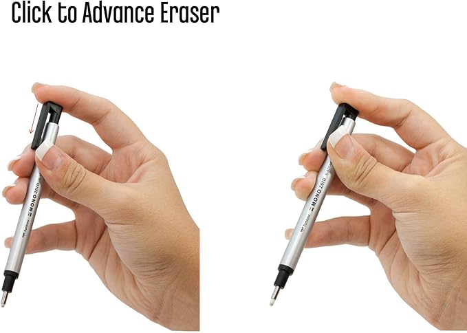 Tombow MONO Zero Eraser Refill, Round 2.3mm, 1-Pack
