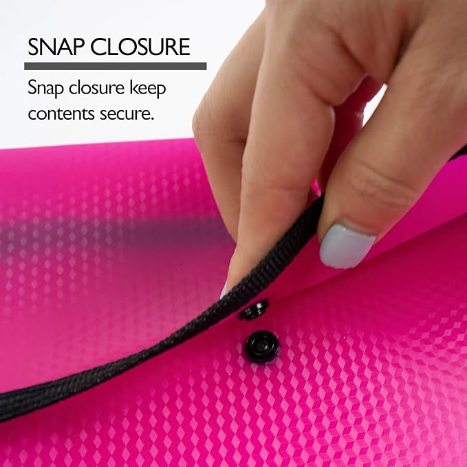 BAZIC Square Flap Letter Size Document Holder