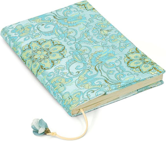 ASTIMESA Book Sleeve Covers for Paperback, A5 8.46 x 5.8 Inch Fabric Book Cover Protector, Adjustable Book Protector Case Pad for Hardcover Softcover Novels Protection (Exotic, 8.46 x 5.8)