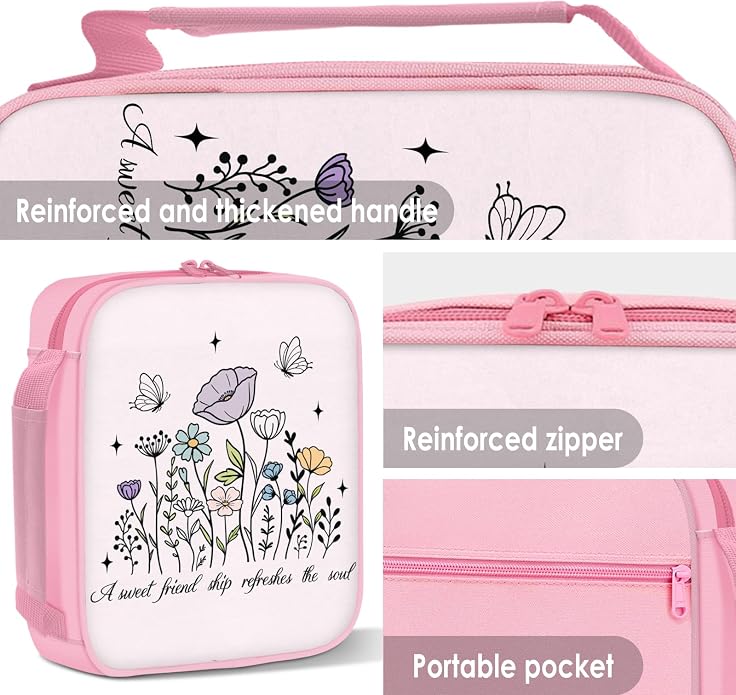 Bible Cover for Women, Bible Holder, Bible Cover With Handles, Bible Carrying Case, Bible Bags With Zipper and Pockets