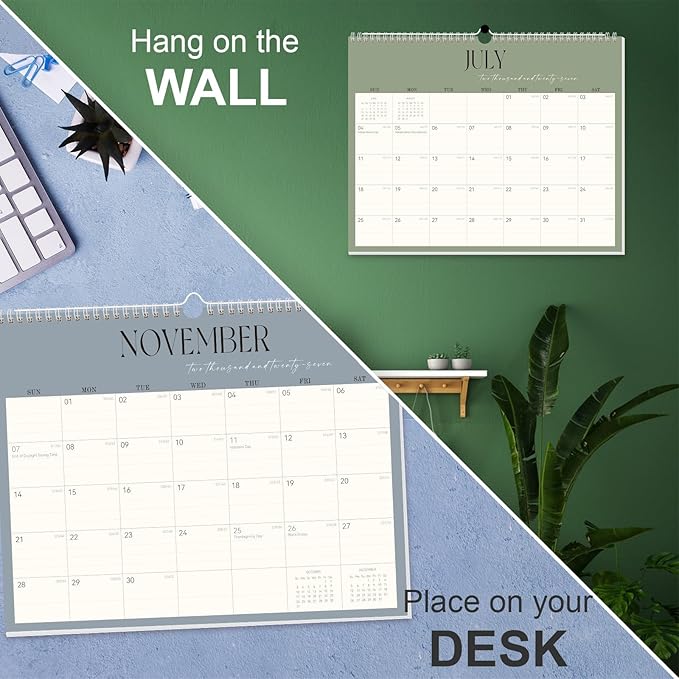 GuassLee Wall Calendar 2026-2029, 36-Month Hanging Wall Calendar June 2026 - May 2029, 14" X 11" Monthly Planner With Thick Paper Spiral Bound For Office Home School Organizing & Planning