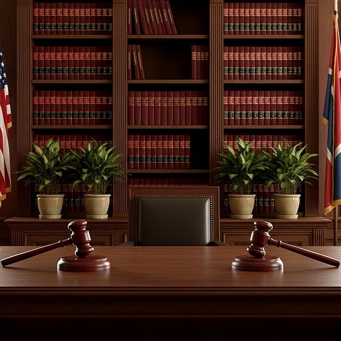 2 Pcs Brown Handmade Wooden Judge Gavel, Vintage Auction Courtroom Judge Hammer Gavels Mallets for Cosplay Lawyer Justice Costume Props and Clothing Accessories, Office Desk and Workspace Organizers