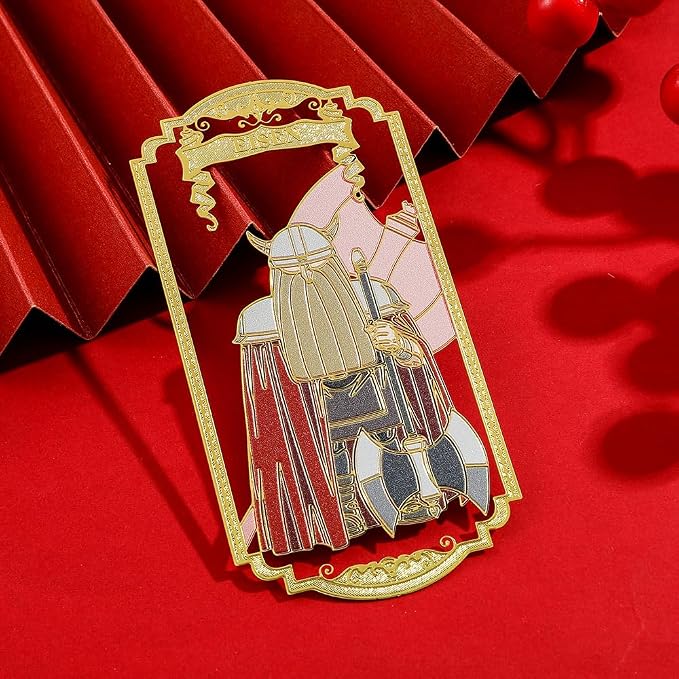 Anime Frieren: Beyond Journey's End Bookmark Stainless Steel Manga Fans Cartoon Fashion Student Scholar Learning Gift (Eisen)