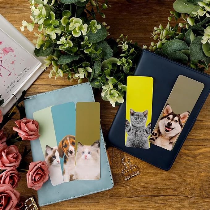 60 PCS Bookmarks, Cute Paper Bookmark for Kid Teens Women Men, Book Markers for Reading, Teacher Book Mark