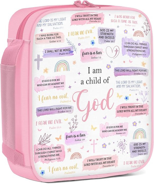Bible Cover for Women, Bible Holder, Bible Cover With Handles, Bible Carrying Case, Bible Bags With Zipper and Pockets