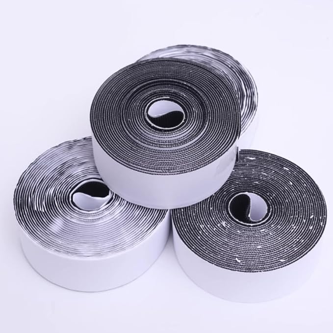 Self-adhesive -and-loop Fastener Nylon Tape with Adhesion Multi-functional for Home Office School and More