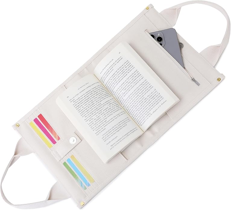 Holy Bible Cover for Women - Canvas Tote Bag Design, Bible Book Carrier Case for Teen Girls, Religious Gift