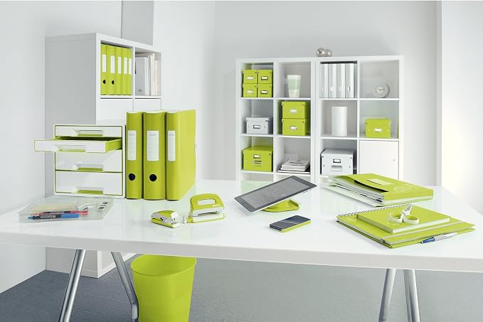 Leitz A5 Storage Box, Click and Store Range 60430001 - Small, White Storage Box A4