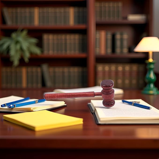 Brown Handmade Wooden Gavel, Auction Gavels, Vintage Judge Gavel, Props and Clothing Accessories, Desk Accessories and Workspace Organizers School Supplies, Decorations