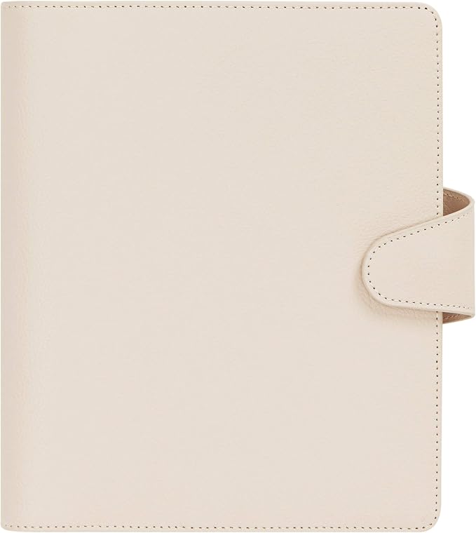 Kikki.K Leather Personal Planner Large Signature Range Almond,11512801