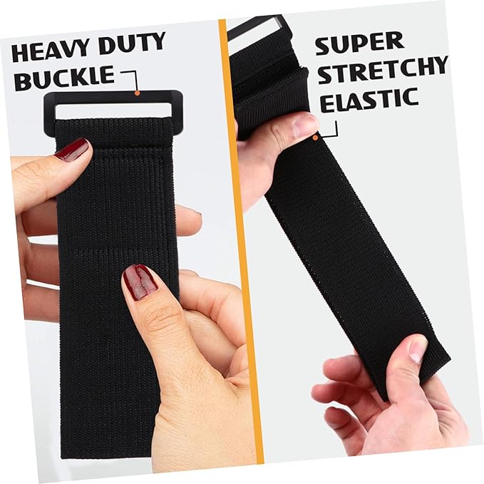 STOBOK 15pcs Adhesive Hook and Storage Straps Bundling Tape for Organizing Cords Wires and Household Items Strong Self-Adhesive Design for Easy Fixing