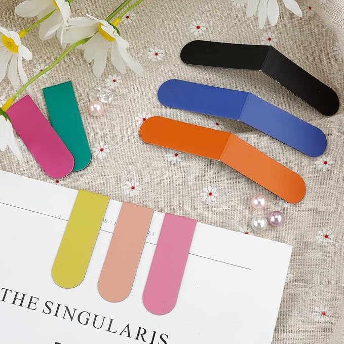 Magnetic Bookmarks - 30PCS Cute & Colorful, Magnet Clips for Women, Men & Kids, Bulk Teacher Bookmarks