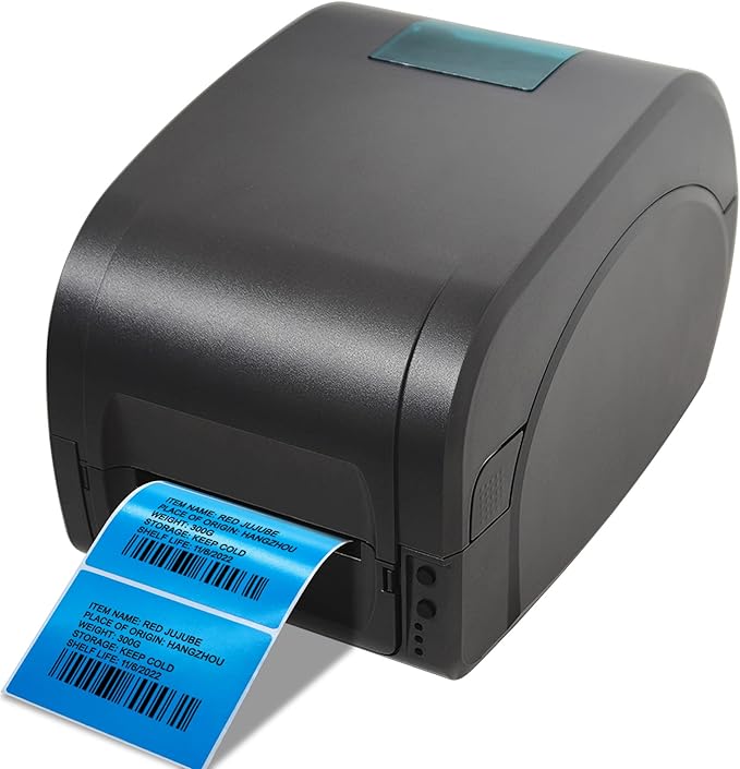 Hybsk 3x2 inch Color Direct Thermal Labels for Shipping, Barcodes, Address, Compatible with Rollo Label Printer & Zebra Desktop Printers (3"x2",Blue)