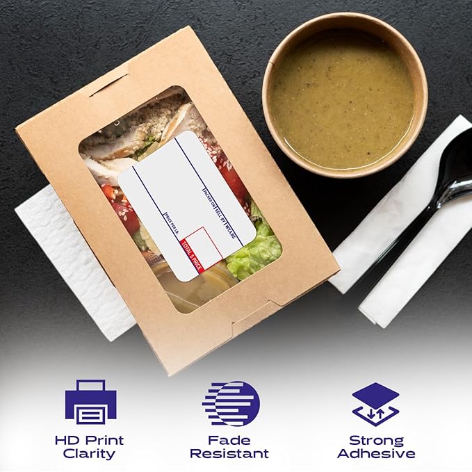 CĀS LST-8010 Printing Scale Label, 58 x 40 mm, UPC, 12 Rolls Per Case, CĀS Scale Labels 8010, Guaranteed Quality, Try It!.