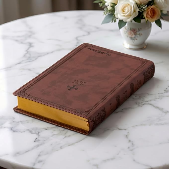 Personalized NRSV Bible Catholic Edition, Custom Name Engraved, Complete Catholic Bible, Christian & Baptism Gift for Men or Women