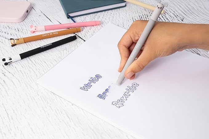 Eberhard Faber Animal Erase It Panda Erasable Gel Pen