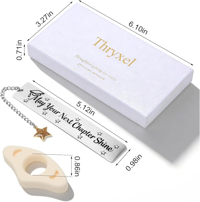 Graduation Gifts 2026, Senior Bookmark Gift Set for Him Her, Inspirational Grad Presents for High School College Nurse Students, Class of 2026 Keepsake for Son Daughter