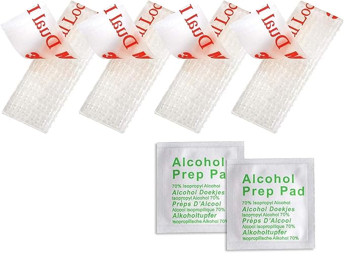 EZ Pass/IPass/IZoom/SunPass Mounting Strips 4 Pcs (2 Sets), Peel and Stick Adhesive Strips Dual Lock Tape (4)