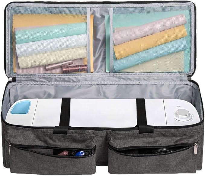 YELAIYEHAO Carrying Bag Compatible with Cricut Explore Air and Maker, Waterproof Tote Bag Compatible with Cricut Explore Air and Supplies