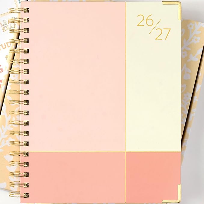 PPP Work Planner 2026-2027 | 12-Month Weekly Calendar (Start Monday) | Vertical Weekly Layout | Monthly Review Pages | Budgeting & Goal Tracker Pages | Customizable Checklists for Routines & Daily Goals
