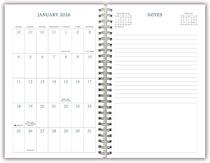Dogma 2026 Weekly & Monthly Planner, 12-Month Calendar Book with Funny Dog Photography: A Dog’s Guide to Life, 2026