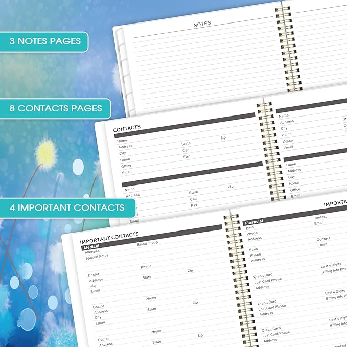 Monthly Planner/Calendar 2026-2031 - 5 Year Monthly Planner 2026-2031 from Jul 2026 - Jun 2031, 9" x 11", 2026-2031 Calendar Planner with Marked Tabs