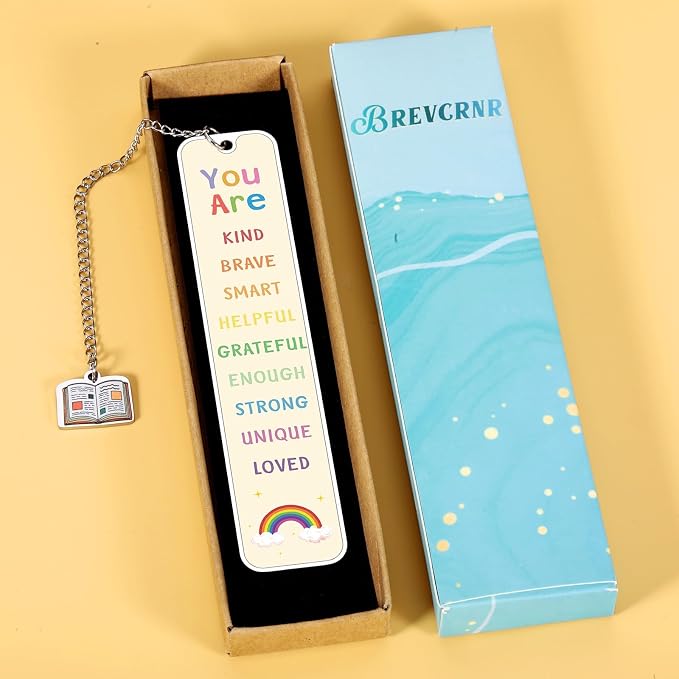 Bookmarks for Kids, Book Marks for Reading Kid, Preschool End of Year Gifts for Kids, Kindergarten Back to School Gift for Student, 5th 8th Grade School Supplies for Boys Girls, Dorm Room Essentials