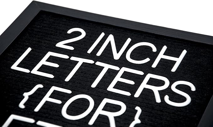 Felt Letter Board Letters Set - 227pcs 2 inch Tall Letters