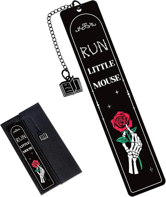 Dark Romance Bookmarks Gifts - Funny Spicy Bookmarks for Women Friends Girls Romance Gothic Gag Book Marks for Book Lovers Reader Bookworm Halloween Thanksgiving Christmas Birthday Gifts