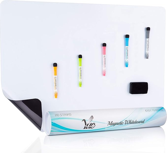 29x21 inch - Large Magnetic whiteboard for the Fridge - Magnetic Dry Erase Board - Fridge whiteboard - Refrigerator whiteboard - White Board for Fridge - Dry Erase Board Magnetic - Magnetic Board
