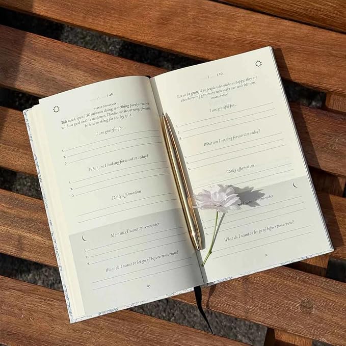 Intelligent Change Five Minute Journal for Moms - Daily Gratitude Journal, Mindfulness & Memory Keepsake for Mothers, Undated - Gifts for Mom