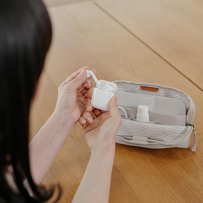 Orbitkey KonMari Desk Pouch - Stone