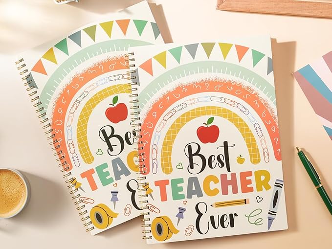 Undated Teacher Planner 2026-2027 - Teacher Lesson Planner, 9''x11'', Newly Page without Time Limited, 2026-2027 Teachers Lesson Plan Book, Teacher Planners with Stickers and Inner Pocket