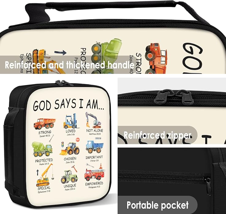 Bible Cover for Women, Bible Holder, Bible Cover With Handles, Bible Carrying Case, Bible Bags With Zipper and Pockets