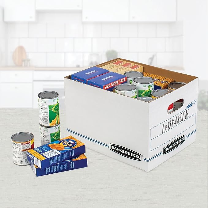 Fellowes, Inc Stor/File Boxes, w Lid, LTR/Lgl, 12quot;X15quot;X10quot;, 12/Ct, White
