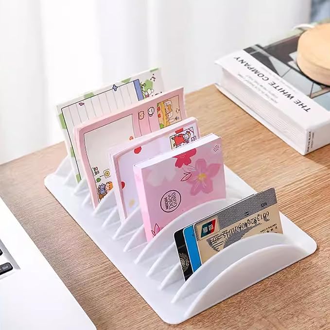 2 PCS Cell Phone Holder for Classroom, 24-Grid White Multiple Desktop Phone Storage Organizer Rack for Office School Classroom