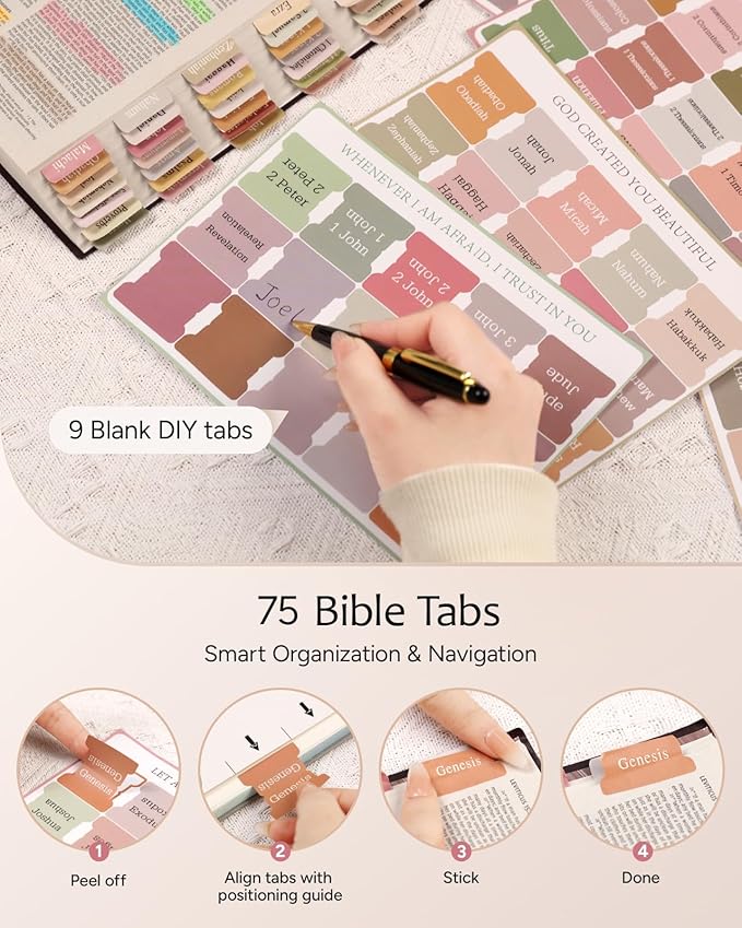 BellaHold Bible Cover Case for Women, Large Bible Bag with Study Supplies, Bible Journaling Kit with Highlighters and Pens No Bleed, Christian Gift for Women (Shoulder Strap, Black)