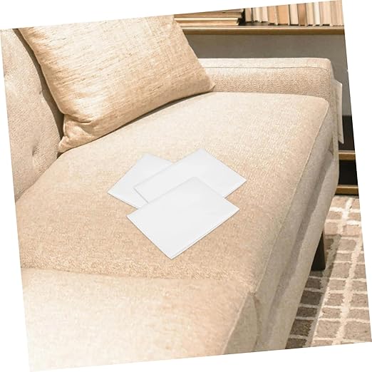 KICHOUSE 12pairs Household Rug Tapes Multi-Function Adhesive Hook and Strips for Carpet Curtain and Cushion and Material Easy to Use for