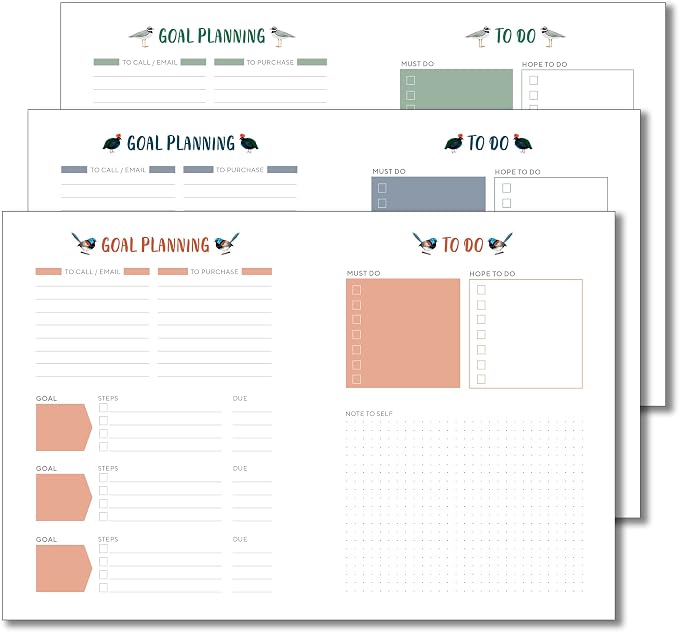High Note 2027 Planner, 17-Month Weekly & Monthly Flexible Cover Calendar Book with Goal & Project Planning Pages, August 2026 – December 2027, 5.75" x 7.5", Orders of the Animals