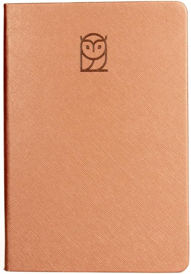 Wyze Planner Undated Daily Planner – 6-Month A5 Productivity Organizer with Full Page Per Day, Hourly Schedule, Goal Setting, Habit Tracker, Weekly & Monthly Pages – Hardcover Time Management Notebook (Rose Gold)