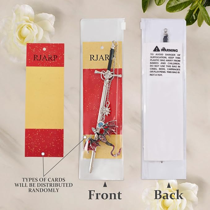 Fourth Wing Novelty Sword Bookmark Dragon Book Marks for Book Lovers Reading Men Gifts