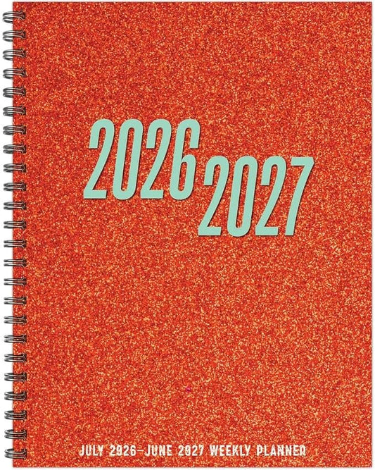 Willow Creek Press, Swifty Sparkle Orange Academic 2027 Planner