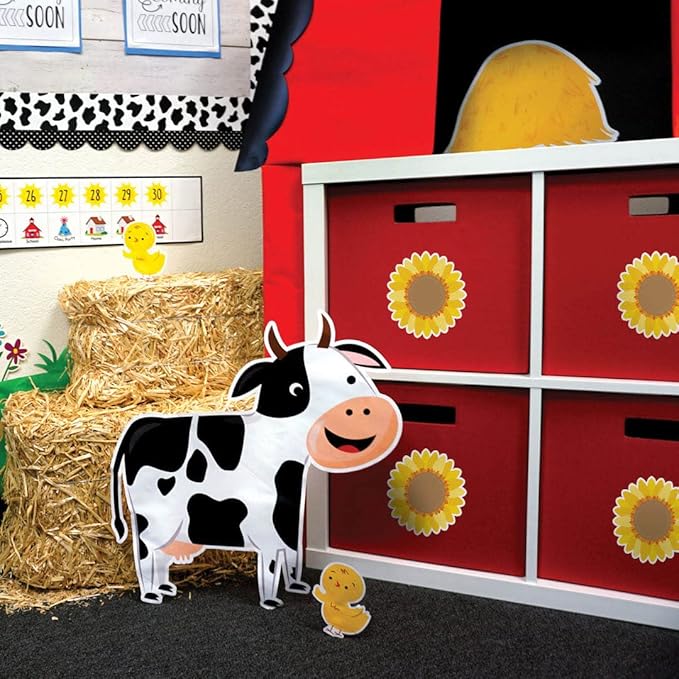 CTP Sunflower 6" Cut-Outs Learning Décor Accents for Spring & Floral Classroom Theme (Creative Teaching Press 10594)