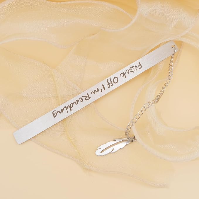 Book Lovers Gifts Funny Bookmark for Women Men Birthday Reading Gifts for Readers Writers Friends Coworkers Christmas Stocking Stuffers for Boys Girls Teens Graduation Gift for Students Bookworms