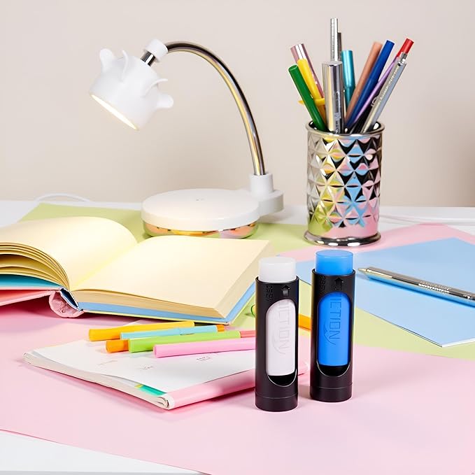 4Pcs Random Rubber for Erasable Pen Stationery Office School Supply Gift Random Eraser Dedicated Pen for Gel Color Pen-Style Erasers