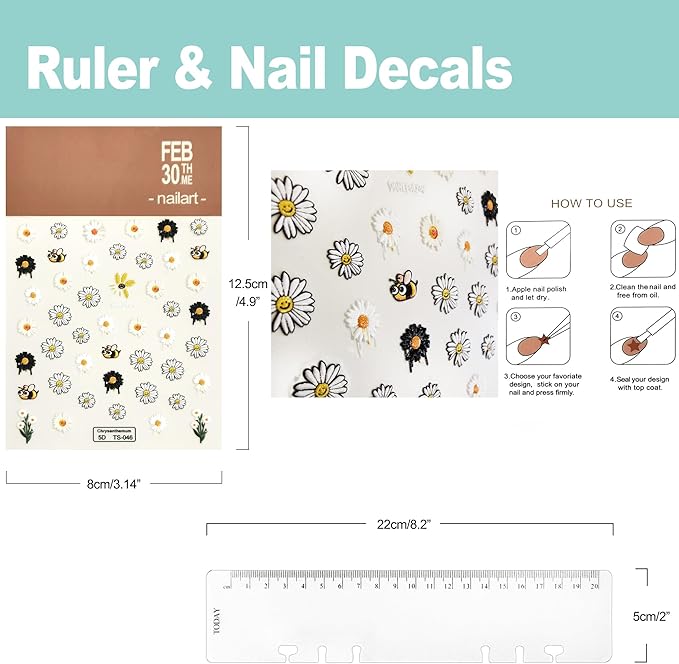 A6 A5 6-Holes Colorful PVC Cover Personal Organizer with Snap Button Closure File Folder for Loose Leaf Sheet Notebook (Pink Daisy, A5 Gift Box)