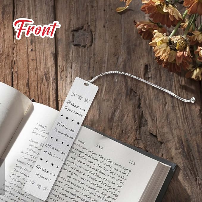 Jzxwan Happy 80th Birthday Gifts for Women Men, 80 Year Old Birthday Bookmark Gift for Male Female, 80 Bday Decorations