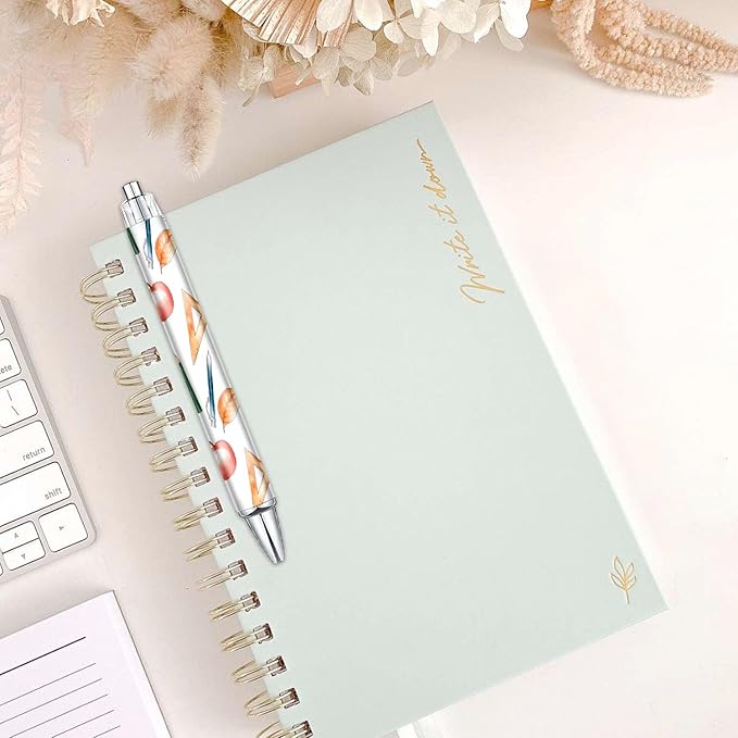 6PCS Back To School Pattern Pens Set, Reusable Writing Pens, Cute Accessories Items Stationary, Perfect for School, Office Supplies, Party Gifts, Theme Notebooks, Sticky Notes, Desk Decor