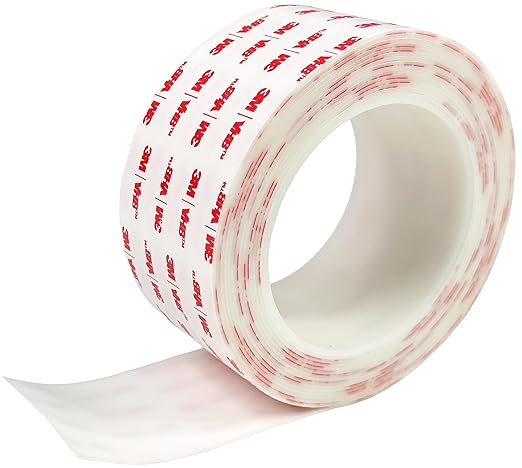 Heavy Duty Mounting Tape 4950, 2 in x 5 yd, Invisible Bonds, Extreme Durability, and Multi-Surface Adhesion for Industrial & DIY Use
